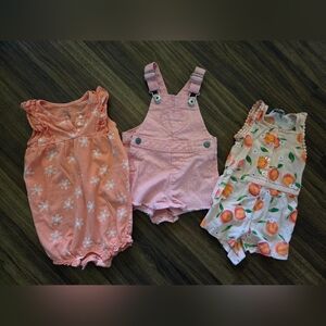 Summer Rompers & Overalls George 6-12M💥Buy2Get1Free💥